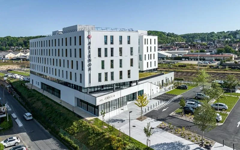 Bâtiment Aliénor à Périgueux, qui accueille Digital Valley et son incubateur.
