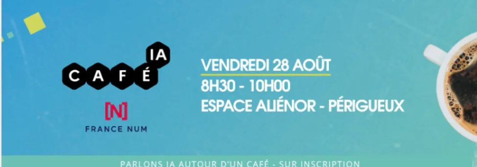 Affiche : Café IA d'août