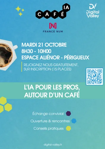 Affiche : Café IA Octobre
