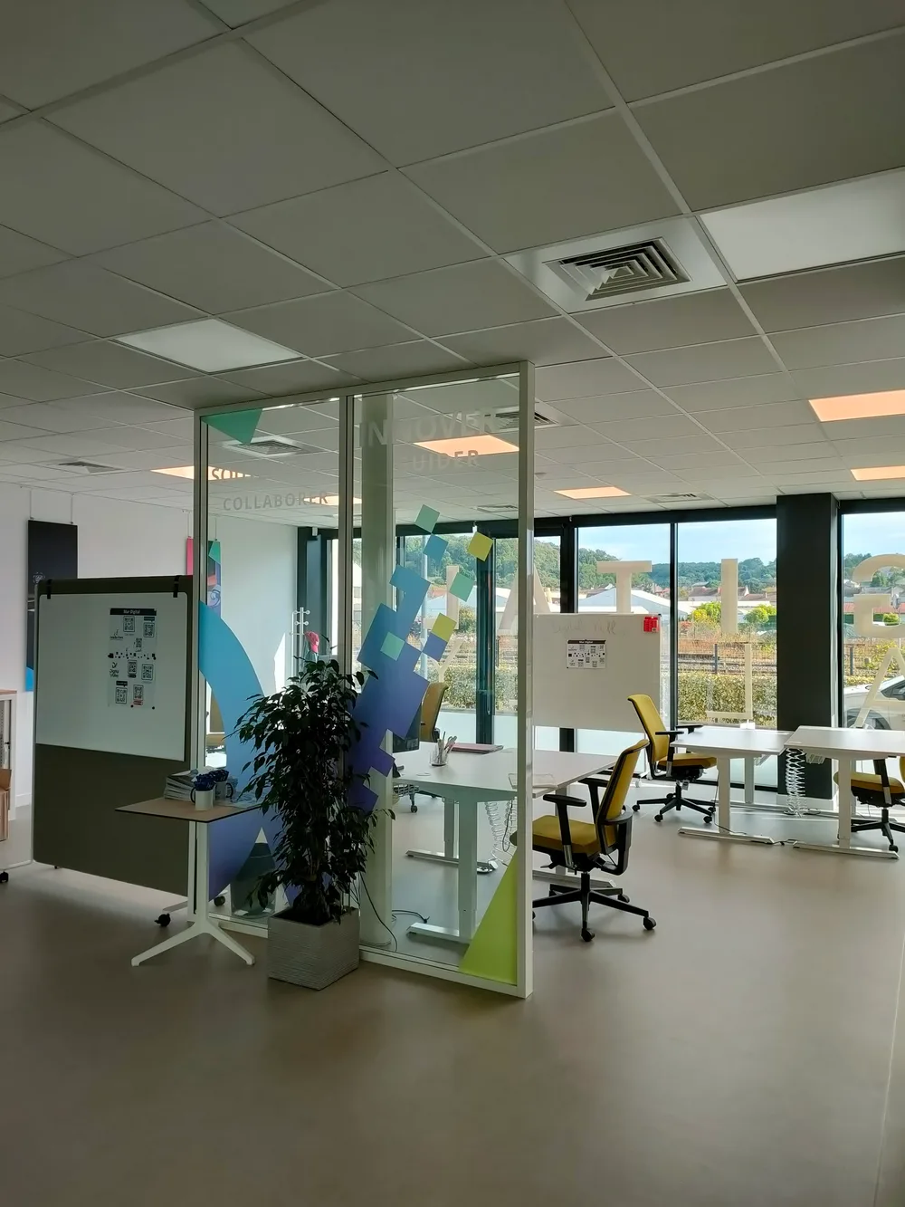 Bureaux de Digital Valley où les porteurs de projet incubés sont accueillis.